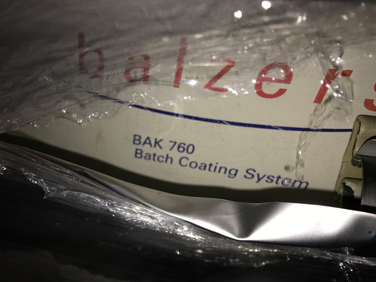 Balzers BAK 760 Evaporator