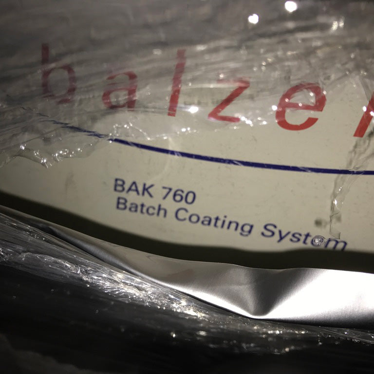 Balzers BAK 760 Evaporator