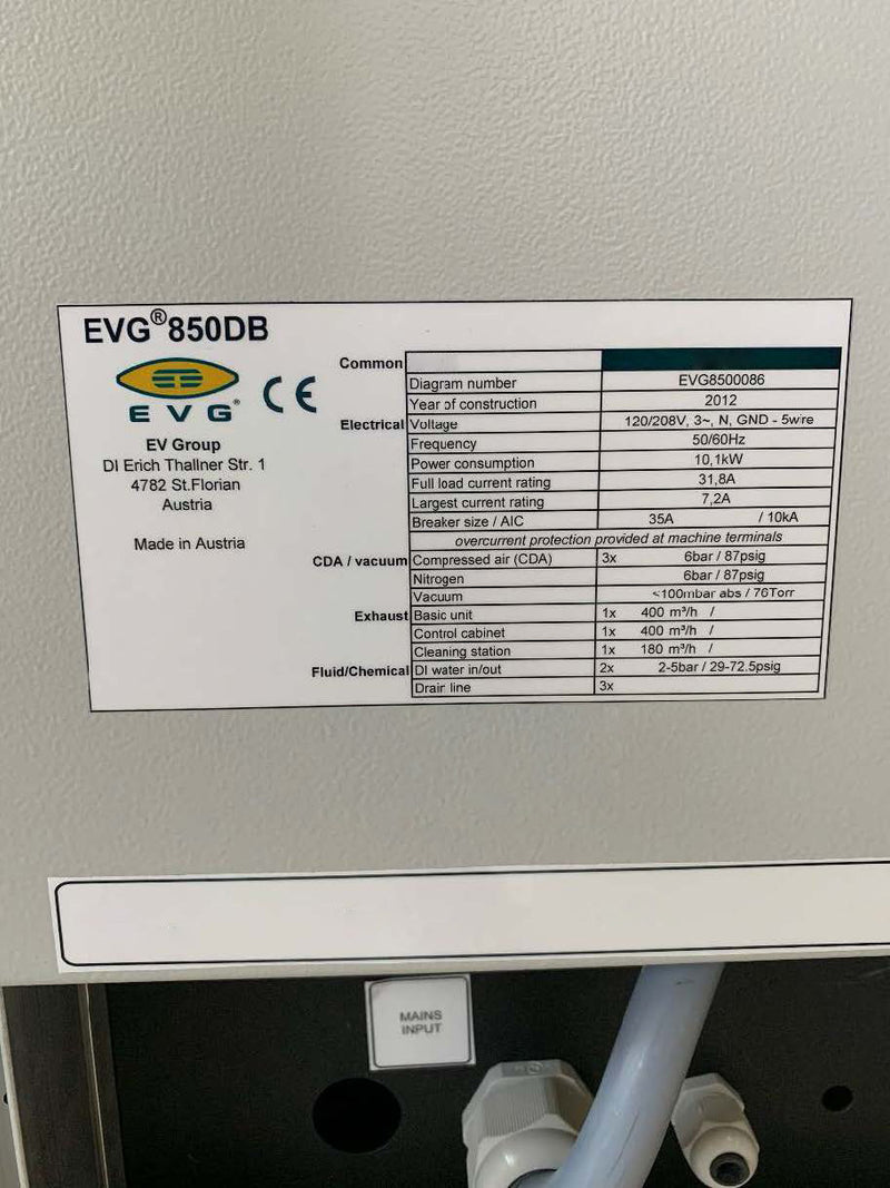 EVG 850 Debonder