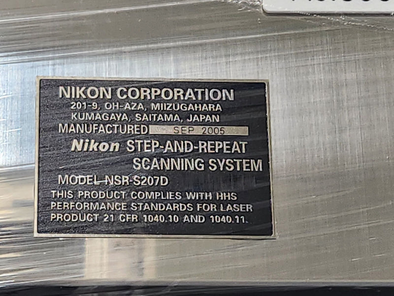 Nikon S 207 D Stepper