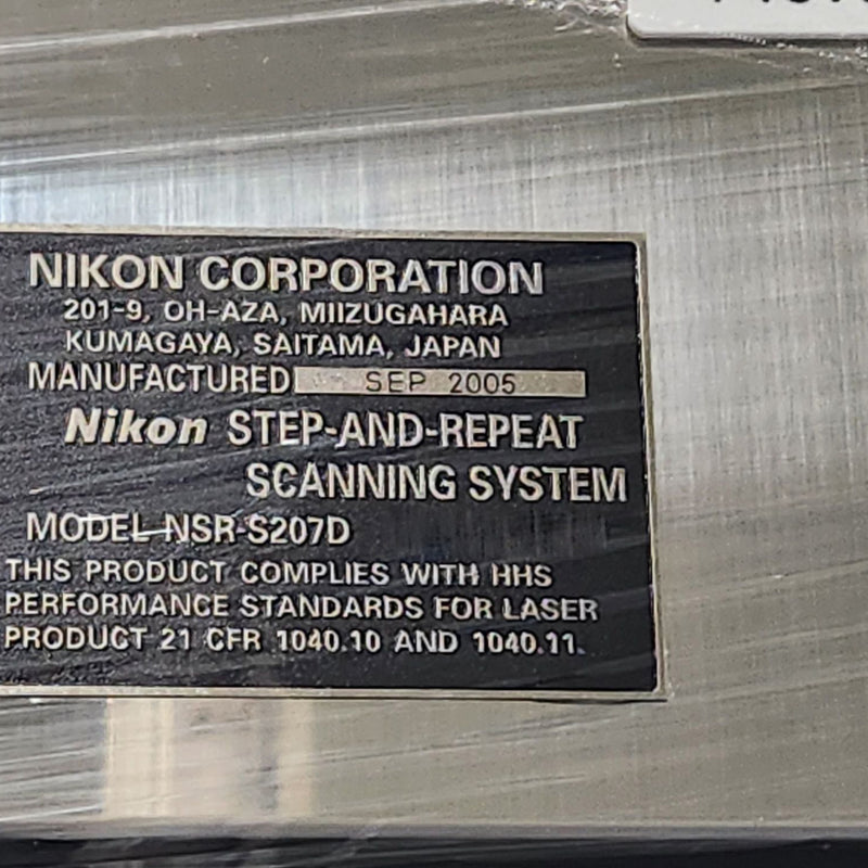 Nikon S 207 D Stepper