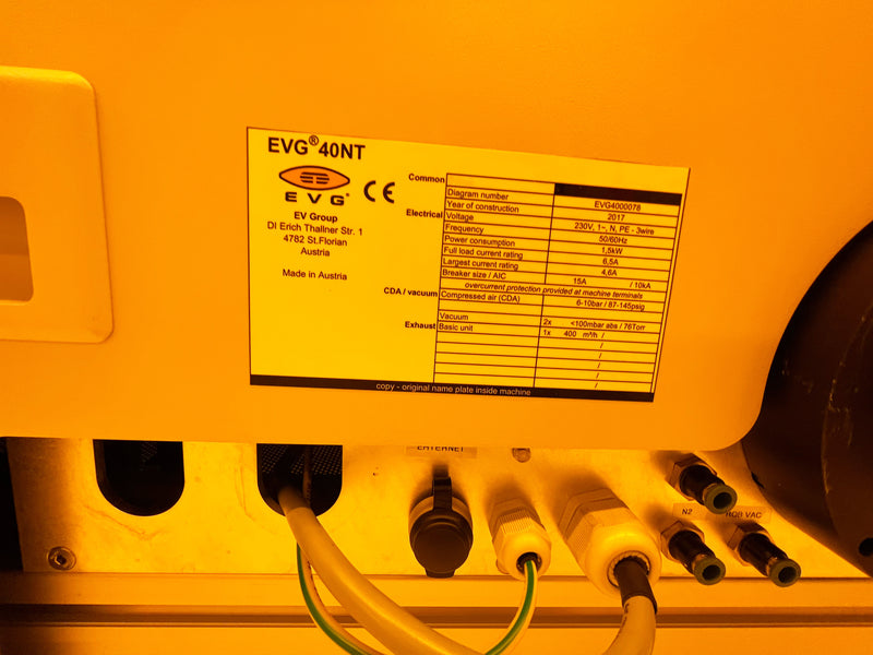 EVG 40 NT Measurement System