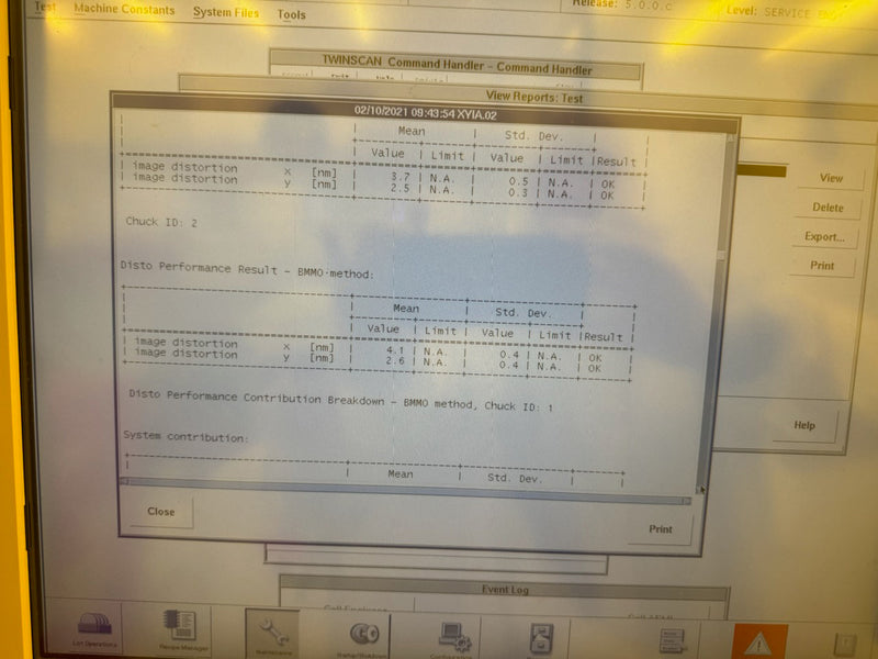 ASML Twinscan XT 1700 i Immersion Scanner