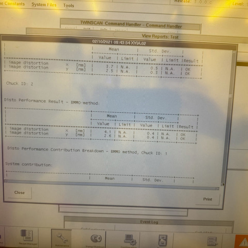 ASML Twinscan XT 1700 i Immersion Scanner