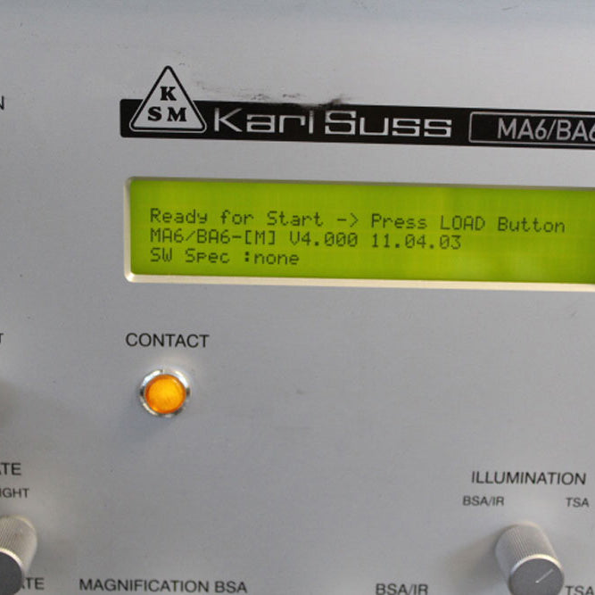 Karl Suss MA 6 / BA 6 Gen 2 Mask Aligner