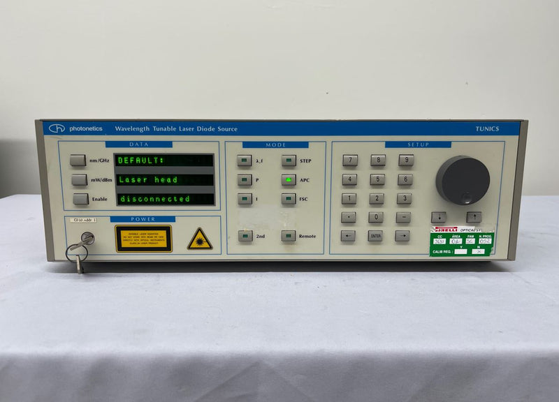 Photonetics PR 3642 CR 00 Wavelength Tunable Laser Diode Source