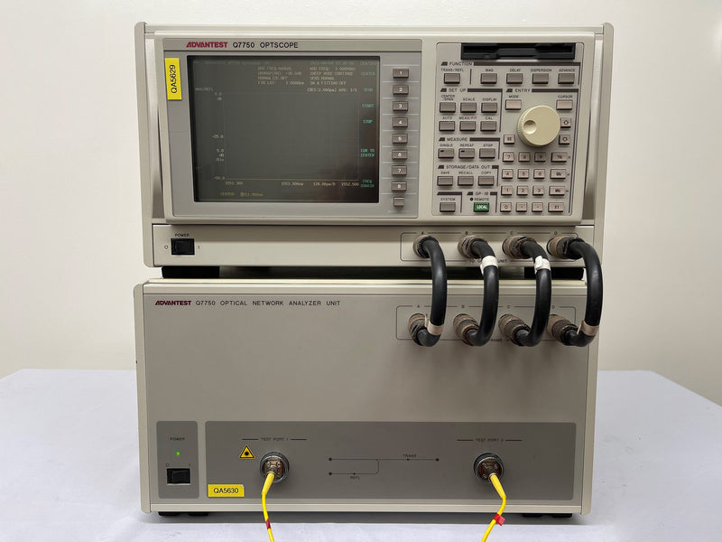 Advantest Q 7750 OPTSCOPE Optical Network Analyzer