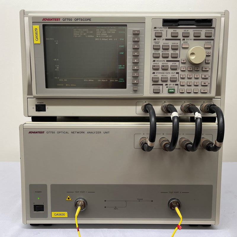 Advantest Q 7750 OPTSCOPE Optical Network Analyzer