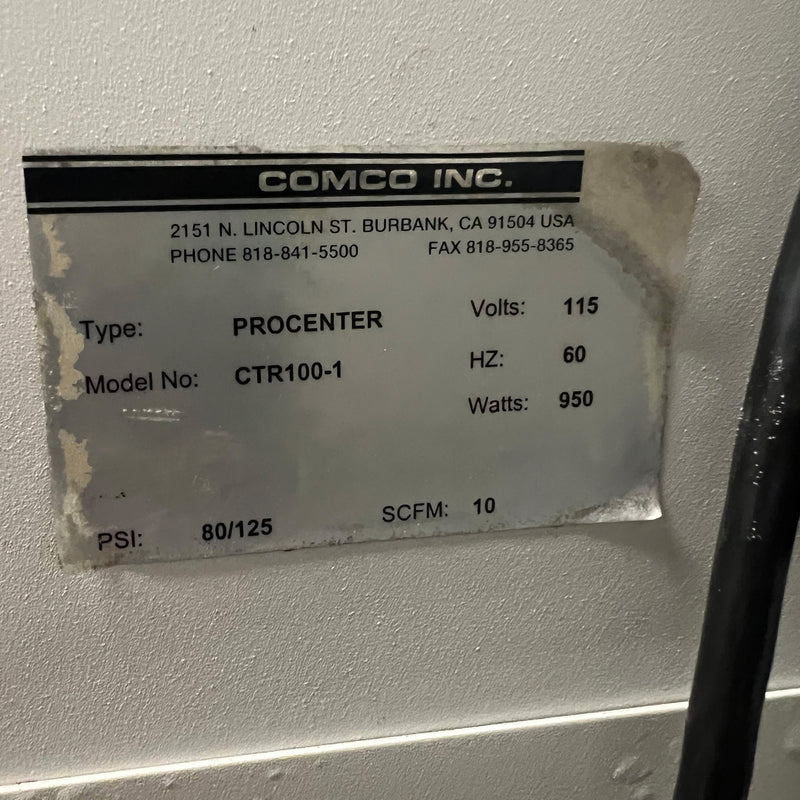 Comco MicroBlaster Work Station