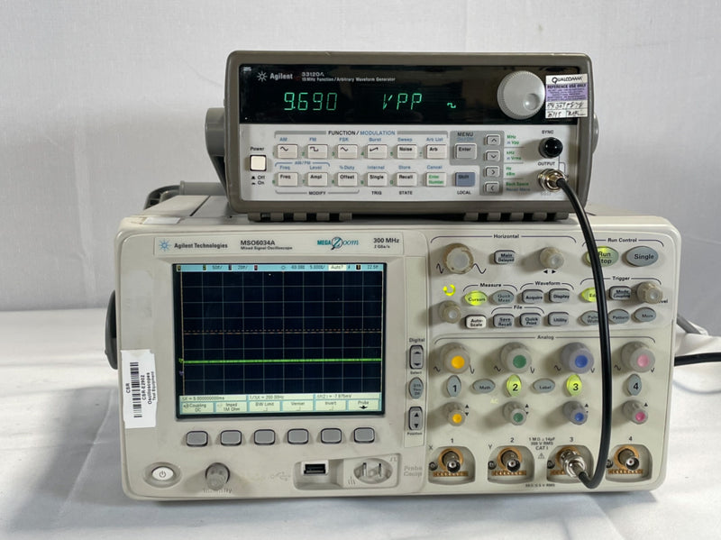 Agilent MSO 6034 A Mixed Signal Oscilloscope