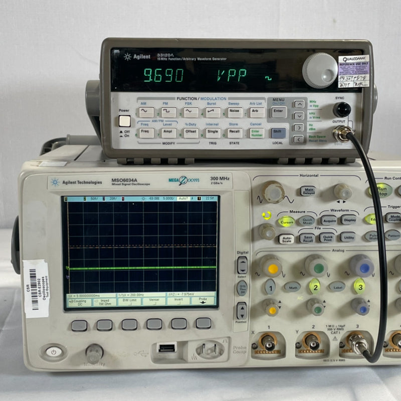 Agilent MSO 6034 A Mixed Signal Oscilloscope