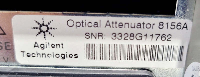 Agilent 8156 A Optical Attenuator