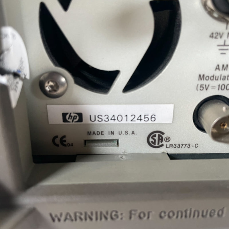 Agilent 33120 A Function / Arbitrary Waveform Generator