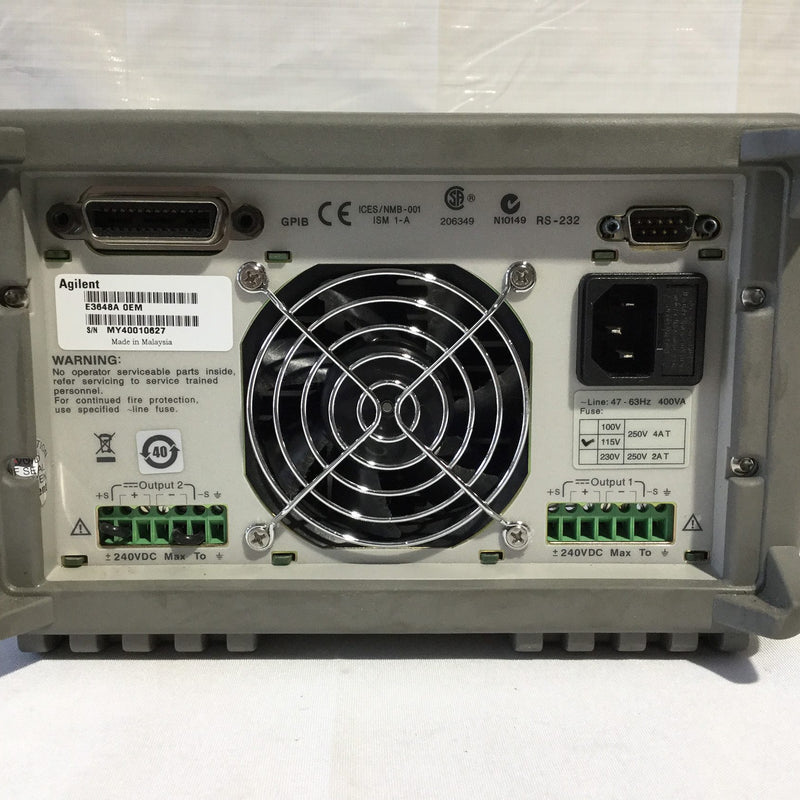 Agilent E 3648 A DC Power Supply