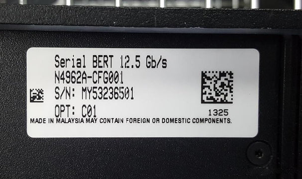 Agilent N 4962 A Serial BERT