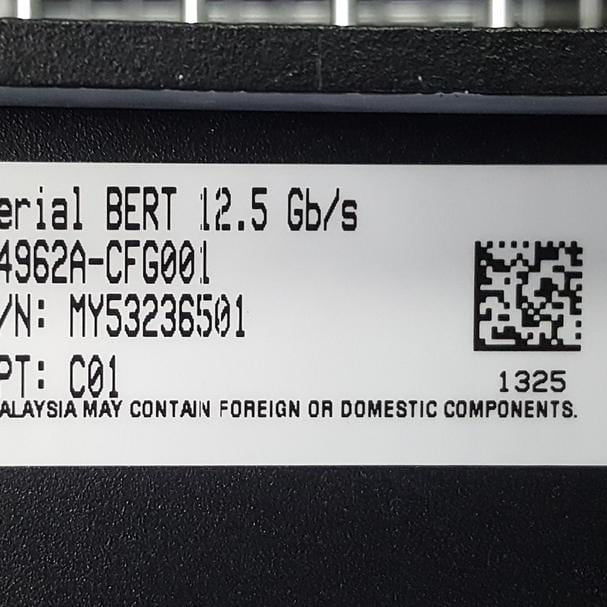 Agilent N 4962 A Serial BERT