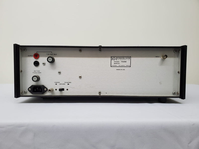 Krohn-Hite 7500 Amplifier