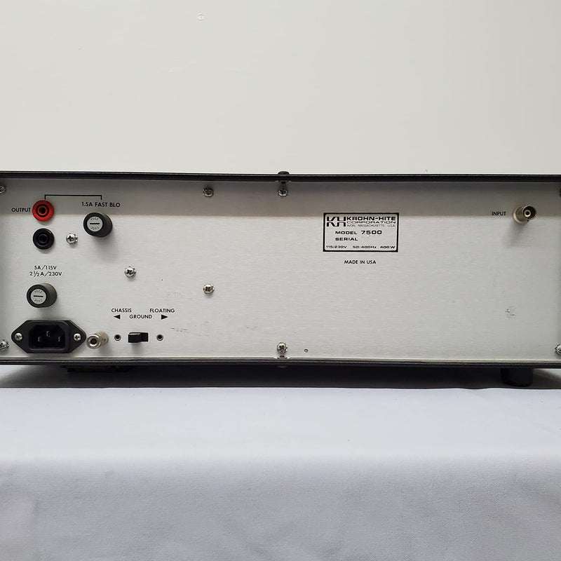 Krohn-Hite 7500 Amplifier