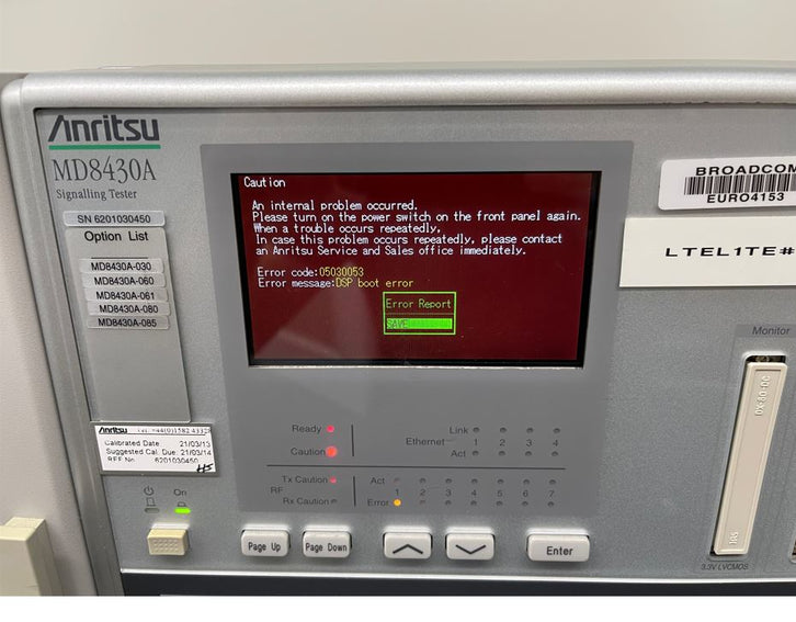 Anritsu MD 8430 A Signaling Tester