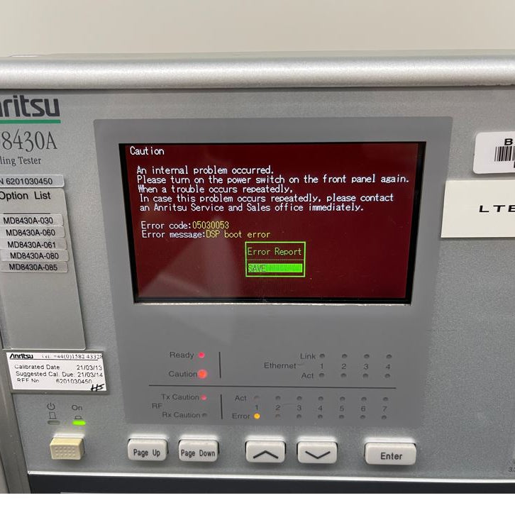 Anritsu MD 8430 A Signaling Tester