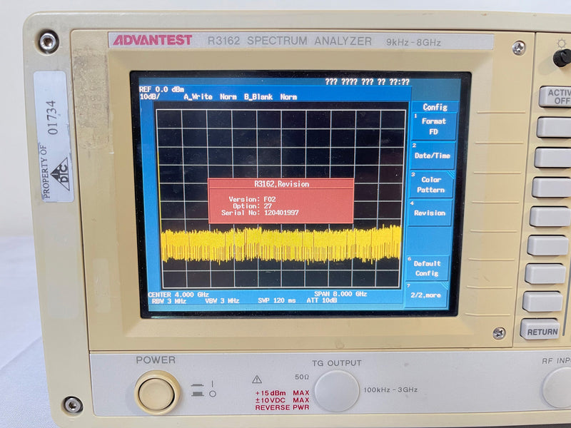 Advantest R 3162 Spectrum Analyzer