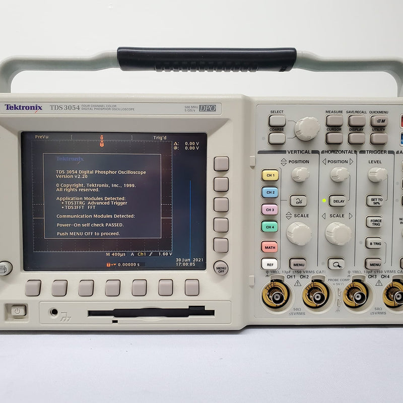 Tektronix TDS 3054 Four Channel Color Digital Phosphor Oscilloscope