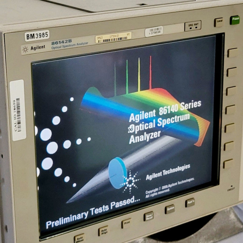 Agilent 86142 B Optical Spectrum Analyzer