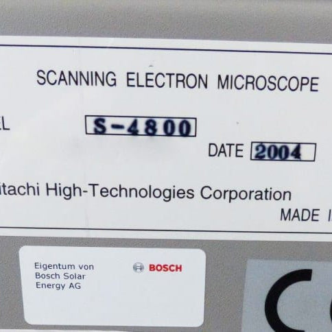 Hitachi S 4800 I SEM