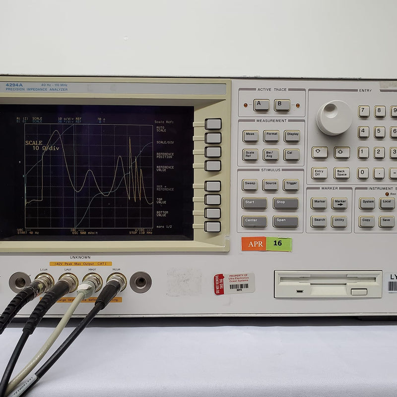 Agilent 4294 A Precision Impedance Analyzer