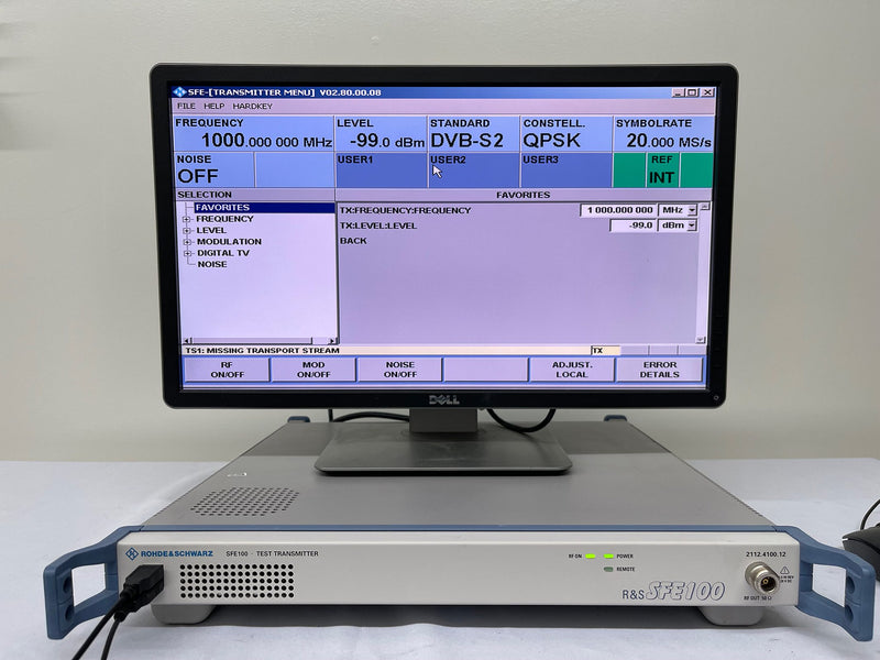 Rohde & Schwarz SFE 100 Test Transmitter