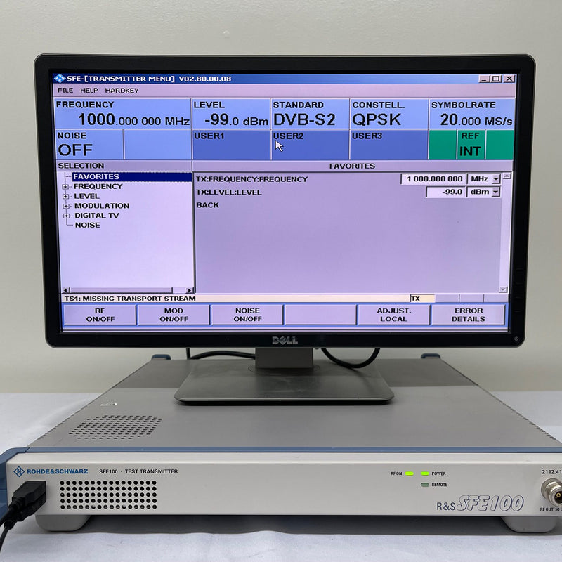 Rohde & Schwarz SFE 100 Test Transmitter