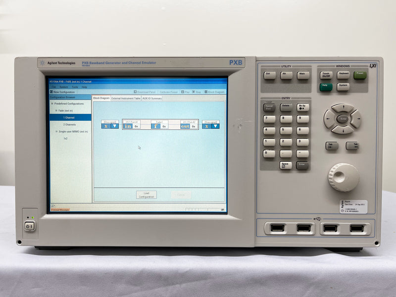 Agilent N 5106 A PXB Baseband Generator and Channel Emulator