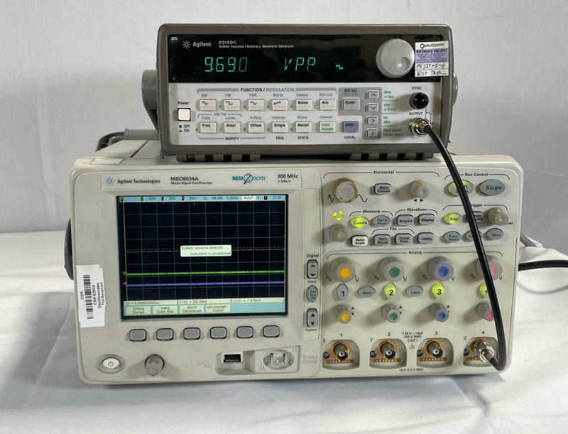 Agilent MSO 6034 A Mixed Signal Oscilloscope