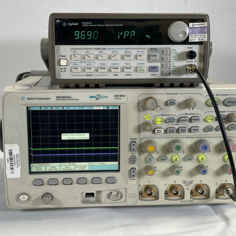 Agilent MSO 6034 A Mixed Signal Oscilloscope