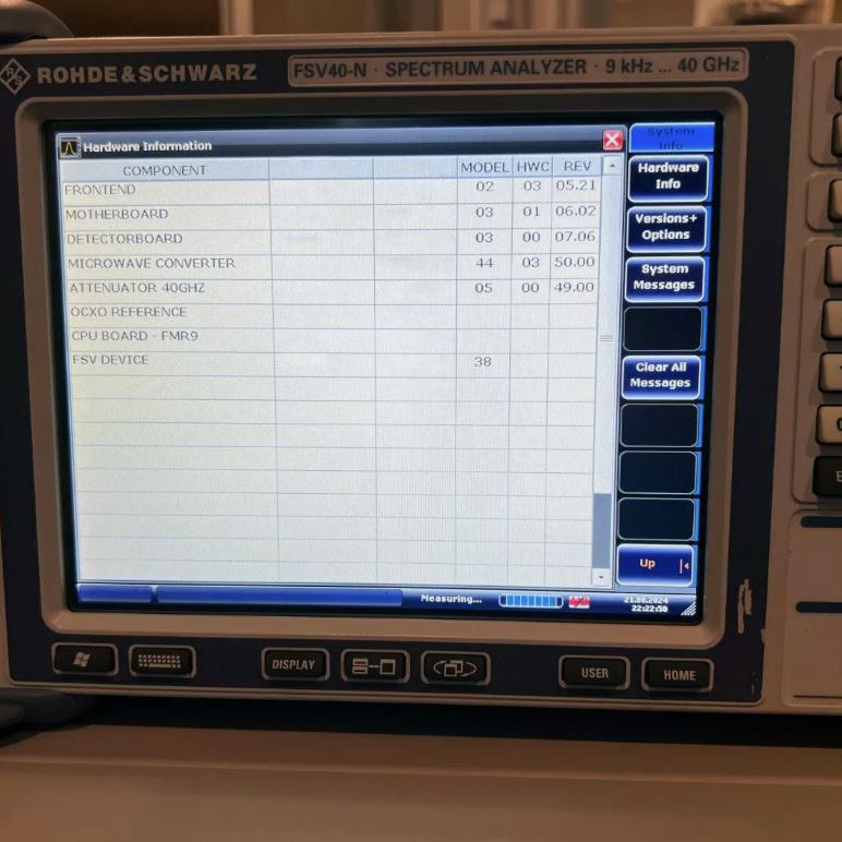 Rhode & Schwartz FSV 40 N Spectrum Analyzer