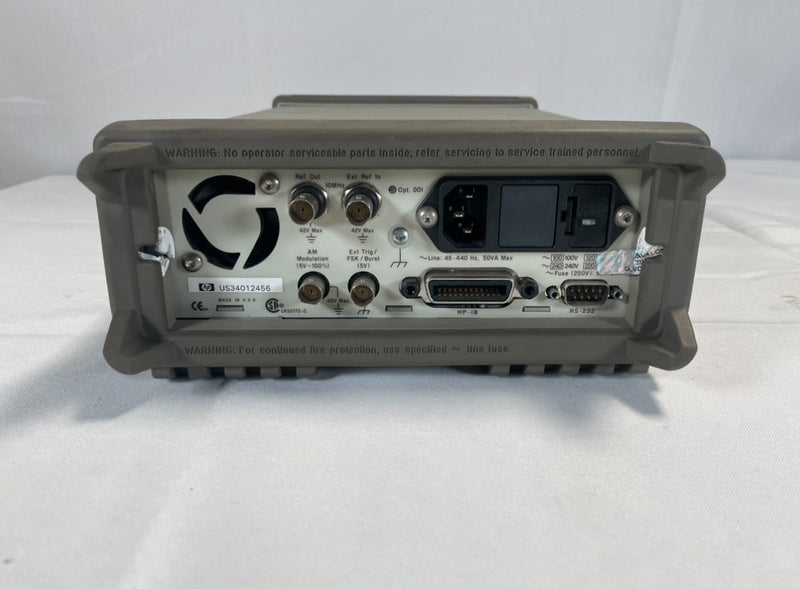 Agilent 33120 A Function / Arbitrary Waveform Generator