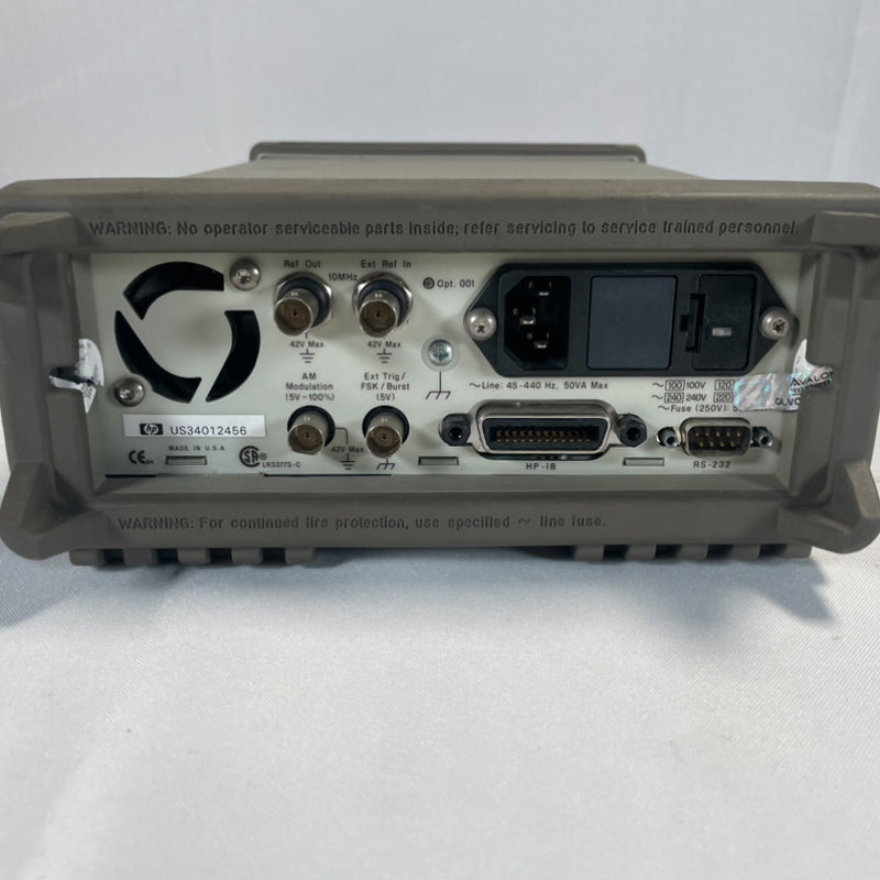 Agilent 33120 A Function / Arbitrary Waveform Generator