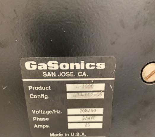 Gasonics A 1000 Asher