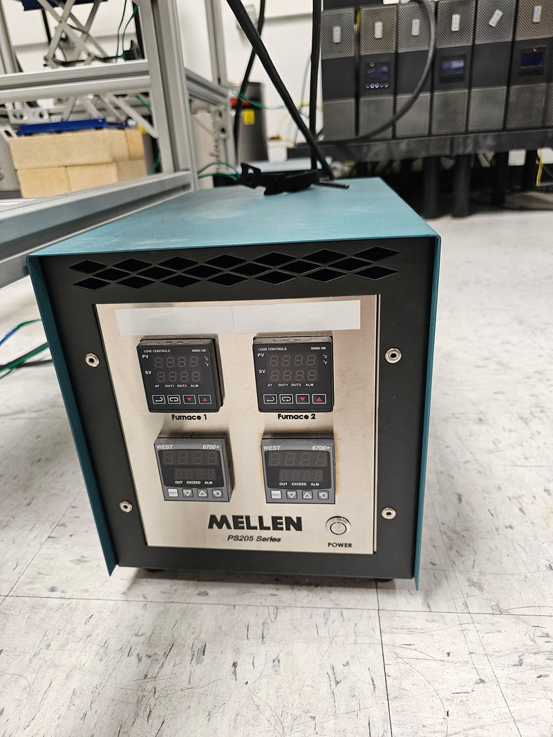 Mellen CC 11 6 x 12 V 1 Z Tube Furnace