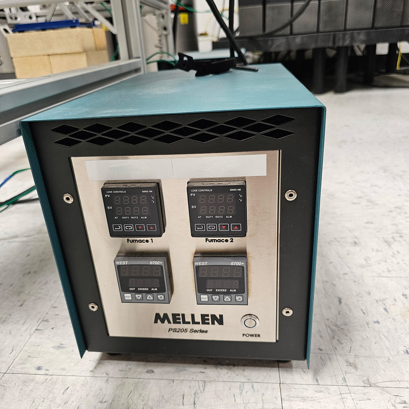 Mellen CC 11 6 x 12 V 1 Z Tube Furnace