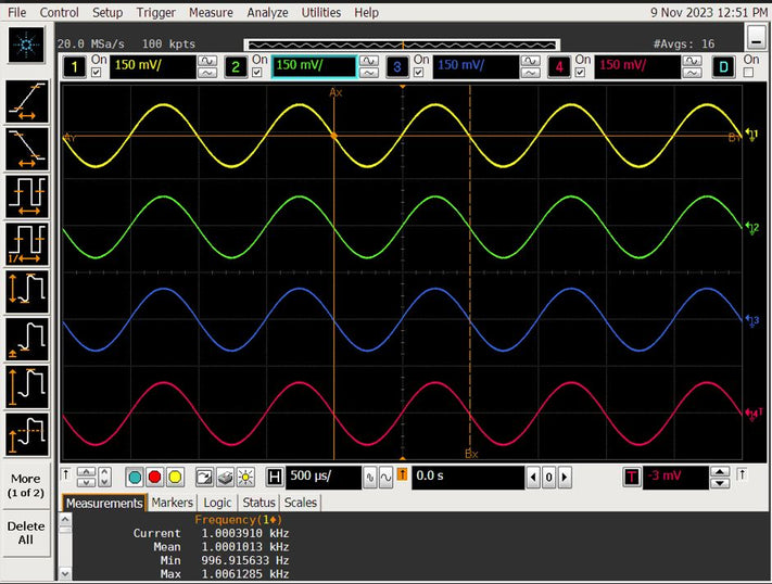 Agilent MSO 9404 A Mixed Signal Oscilloscope