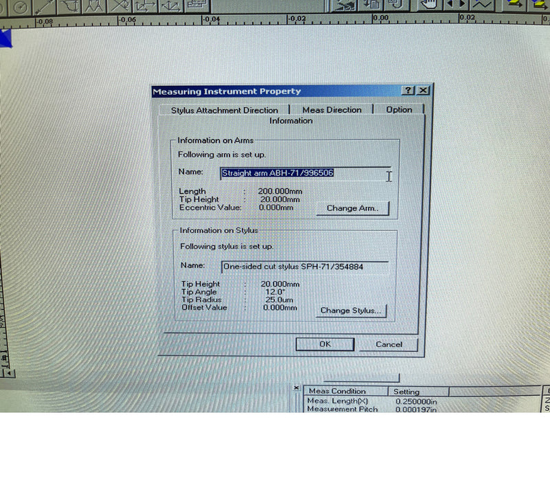 Mitutoyo CV 4100 H 8 Contour Measuring Machine