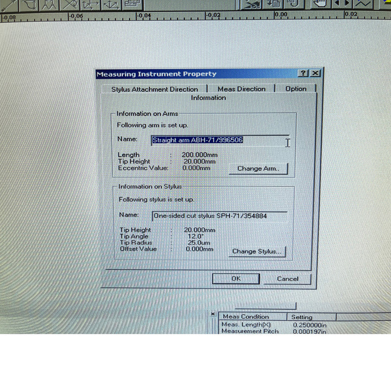 Mitutoyo CV 4100 H 8 Contour Measuring Machine