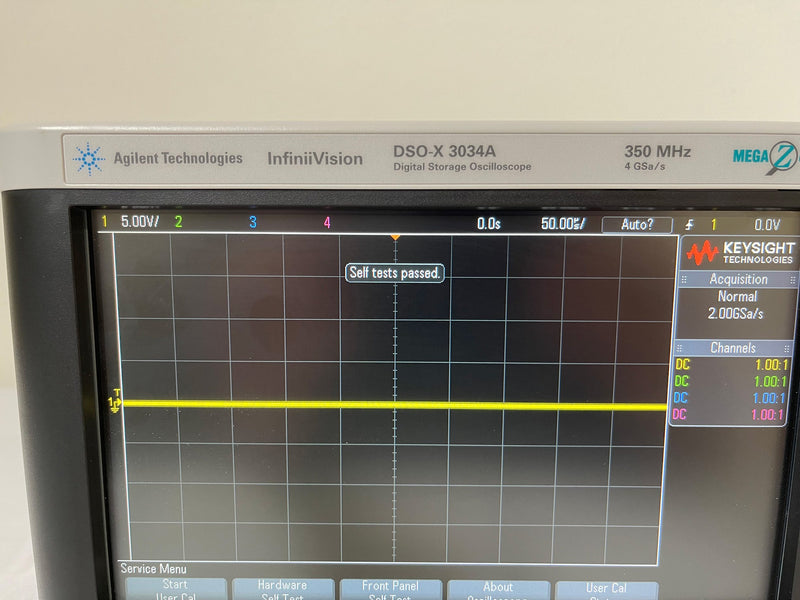 Agilent DSOX 3034 A Oscilloscope