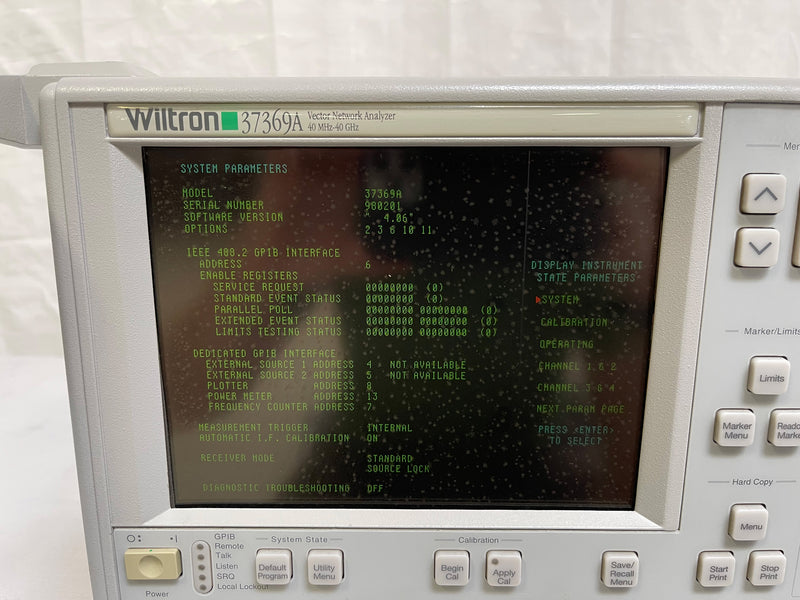 Anritsu 37369 A Vector Network Analyzer