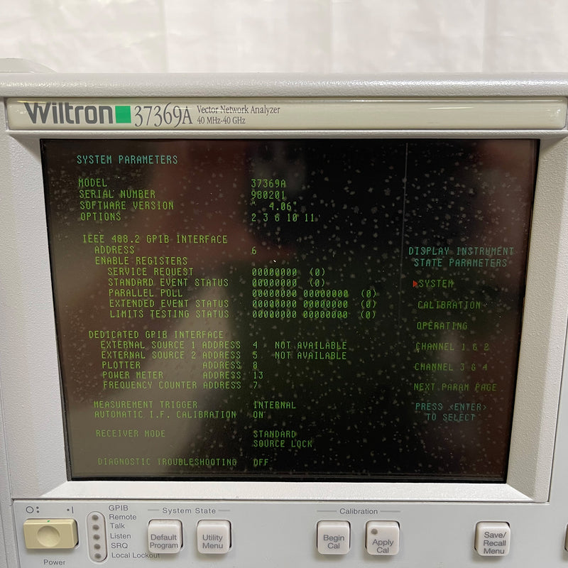 Anritsu 37369 A Vector Network Analyzer