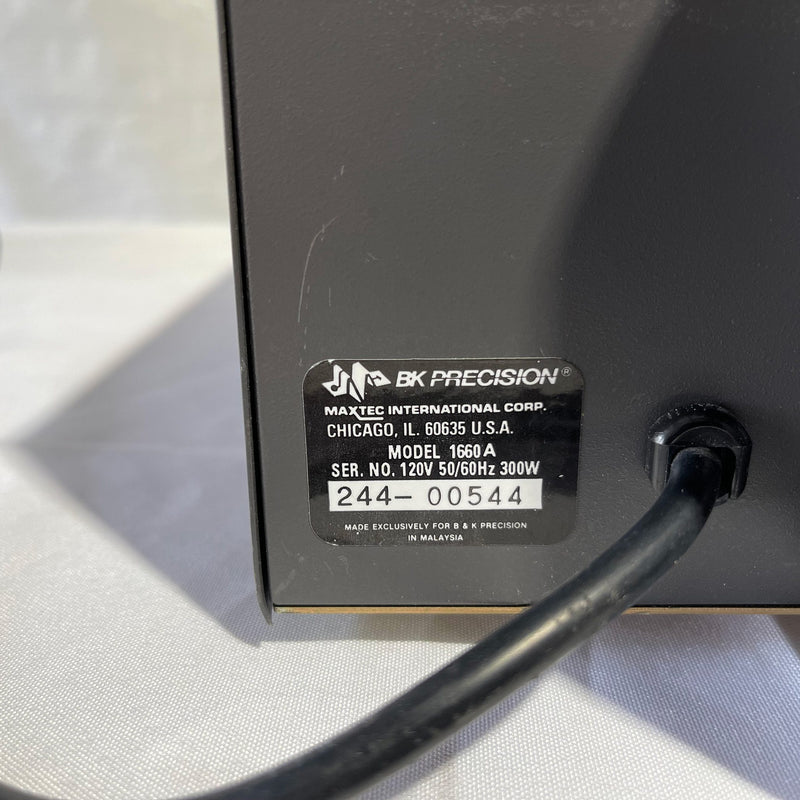 BK Precision 1660 A DC Power Supply