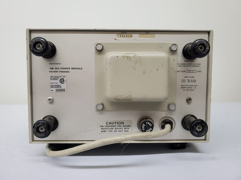 Tektronix AM 502 Differential Amplifier