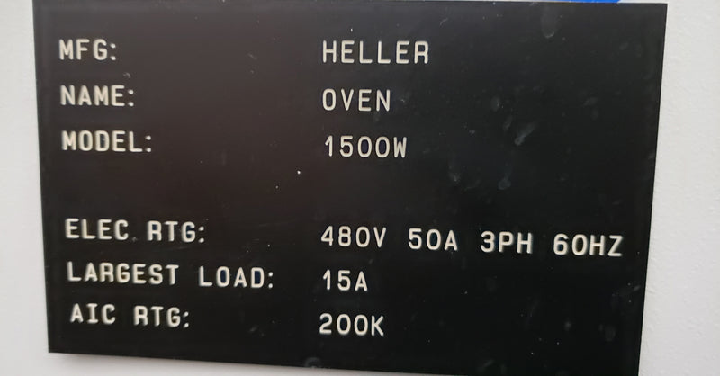 Heller 1500 W Reflow Oven