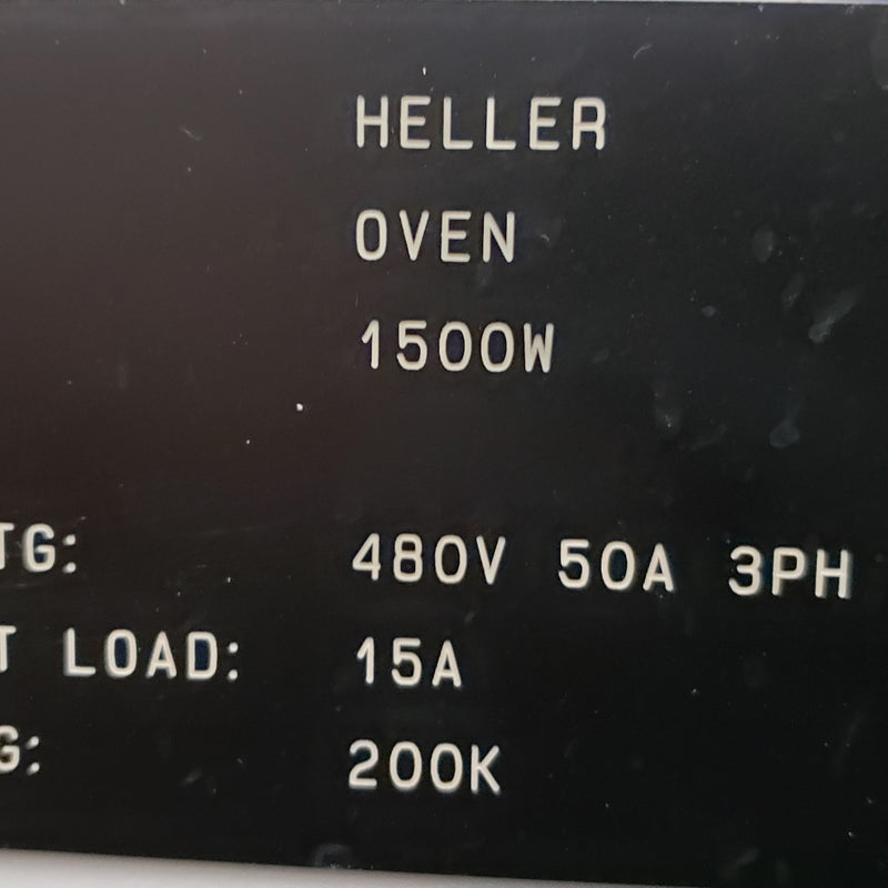 Heller 1500 W Reflow Oven